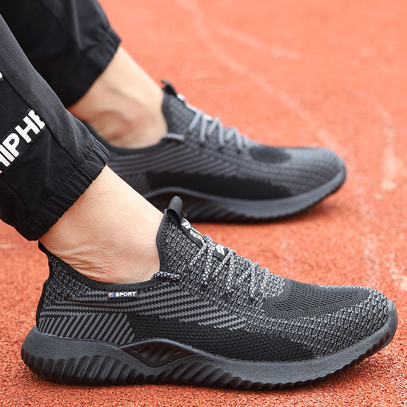 Men’s Slip On Walking Shoes Lightweight Breathable Casual Sneakers