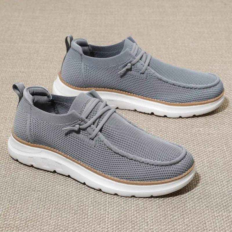 Men's Slip-On Walking Trainers with Lightweight Comfortable Fit