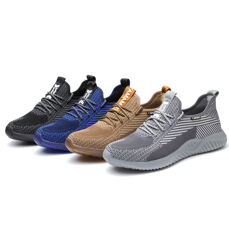 Men’s Slip On Walking Shoes Lightweight Breathable Casual Sneakers