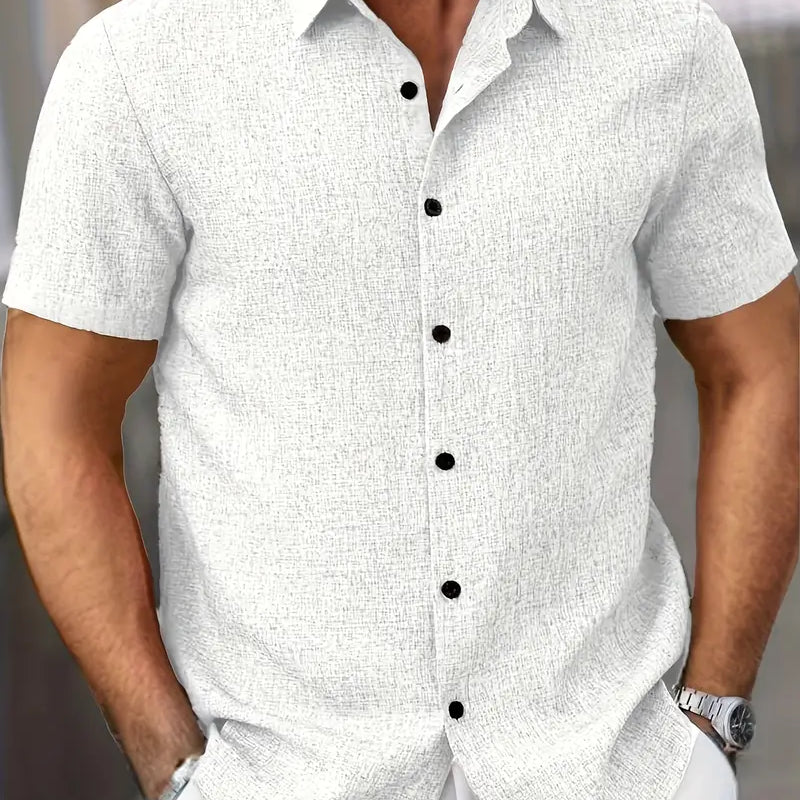 Men’s Lightweight Classic Short Sleeve Shirt – Perfect Summer Top