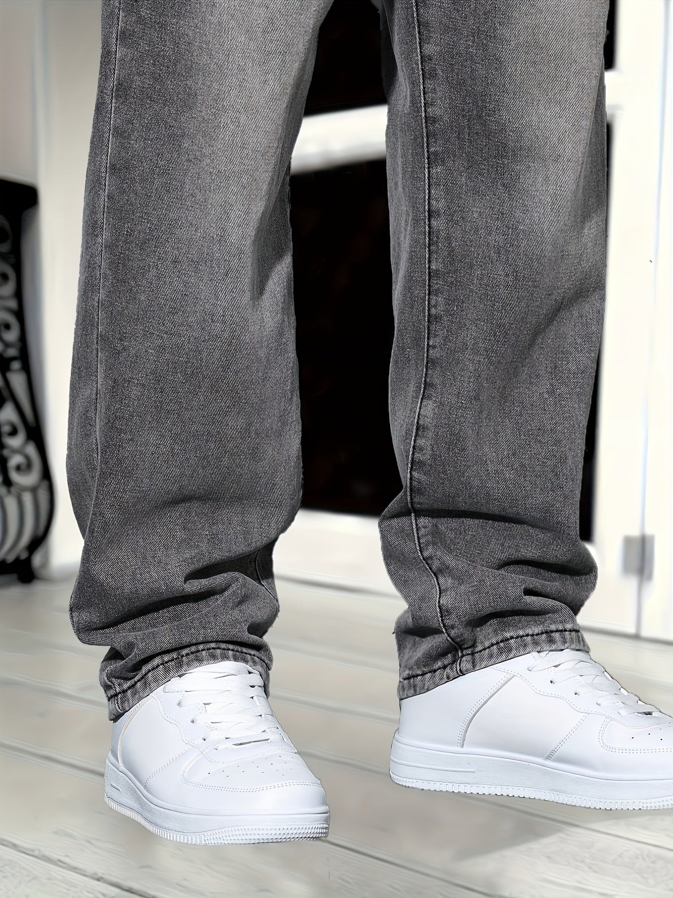 Thijs | Classic Denim Jeans with Straight Fit – Durable, Timeless, and Versatile Everyday Wear - Solorfit