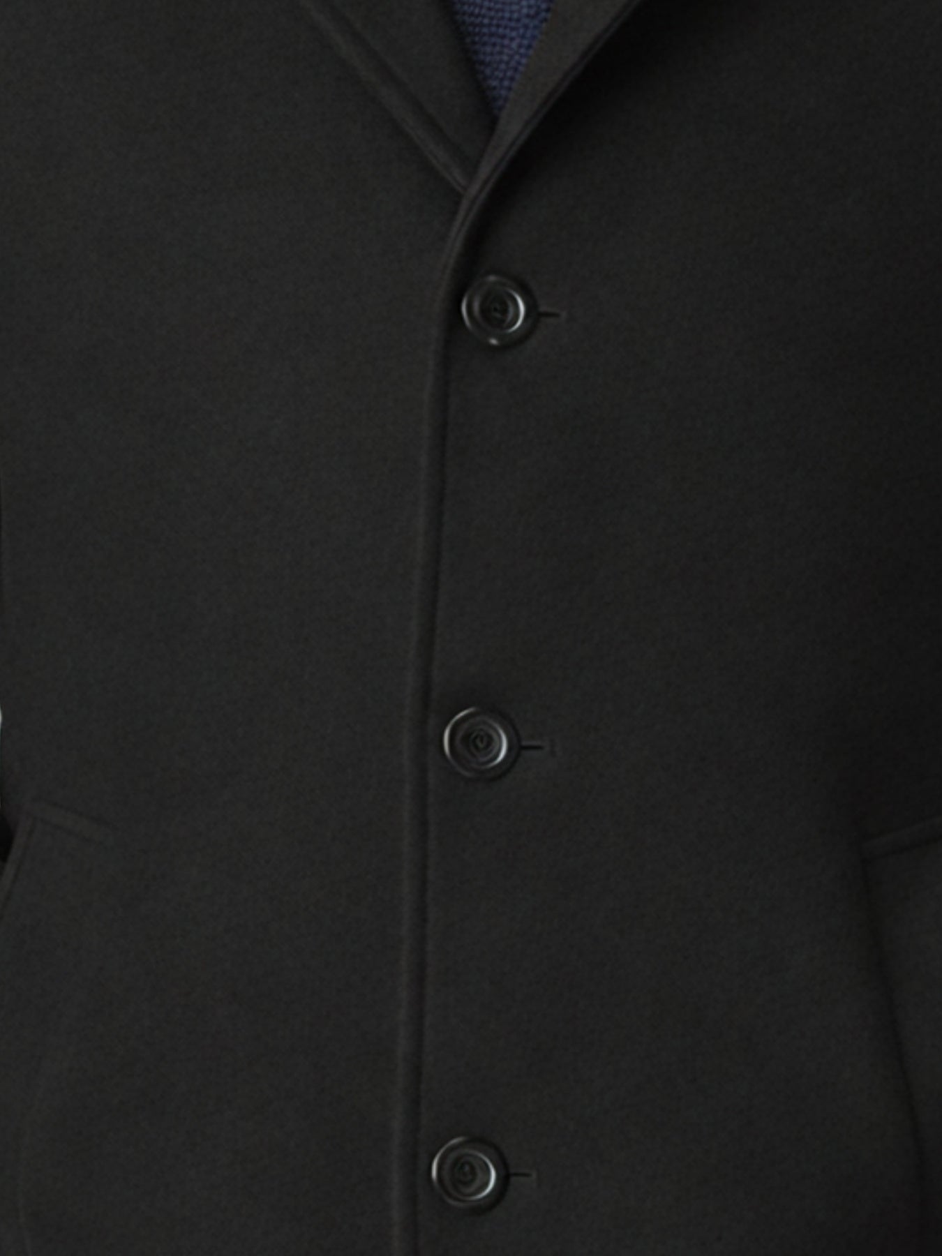 Men's Black Light Business Mid-Length Trench Coat for Autumn and Winter - British Style