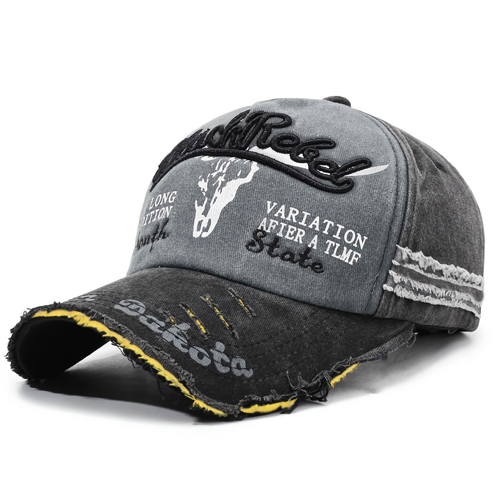 Men’s Vintage Baseball Cap Casual Adjustable Outdoor Hat
