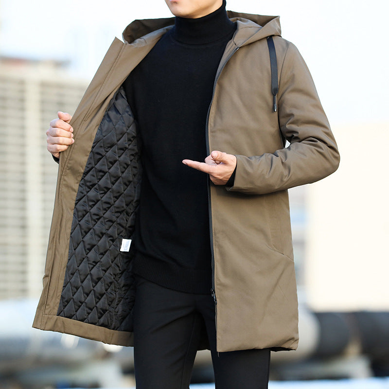 Cole Weatherproof long Coat | Men’s Insulated Winter Outerwear