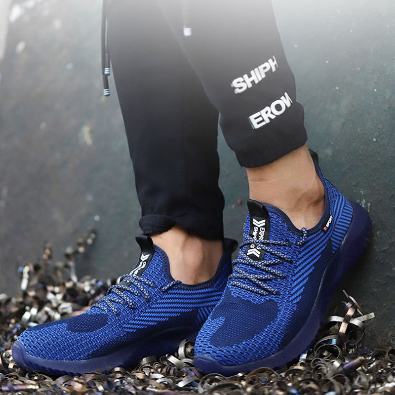 Men’s Slip On Walking Shoes Lightweight Breathable Casual Sneakers