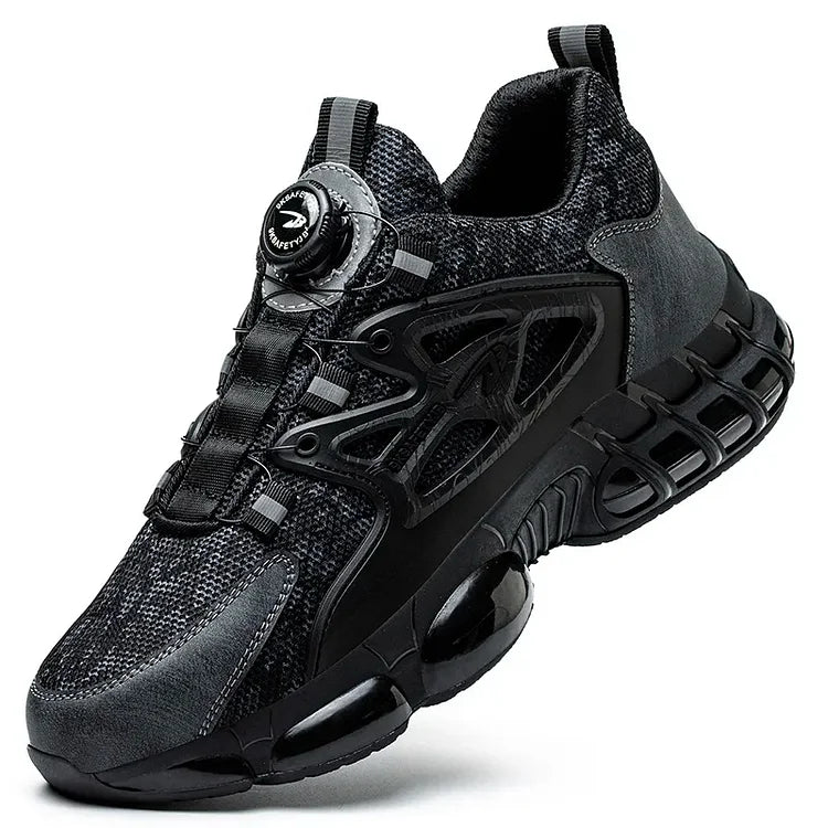 Steel Toe Safety Shoes Outdoor Non-slip Sole Sports Work Shoes - Solorfit