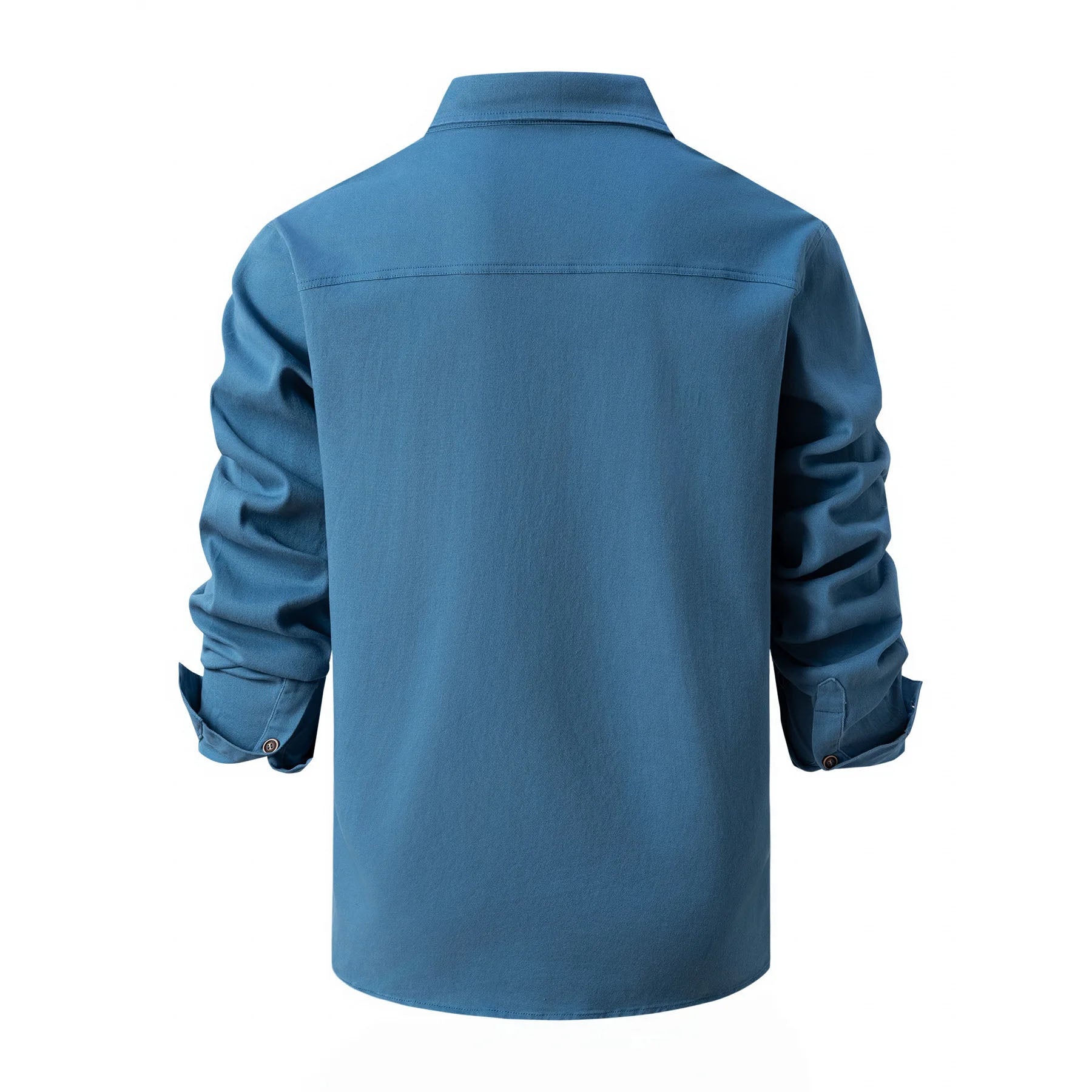 Premier Washed Cotton Shirt – Men’s Soft Casual Button-Up