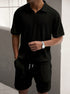 Vero – Men's Summer Set with Short Sleeve Shirt & Shorts - Solorfit
