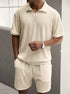 Vero – Men's Summer Set with Short Sleeve Shirt & Shorts - Solorfit