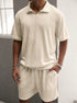 Vero – Men's Summer Set with Short Sleeve Shirt & Shorts - Solorfit