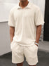 Vero – Men's Summer Set with Short Sleeve Shirt & Shorts - Solorfit