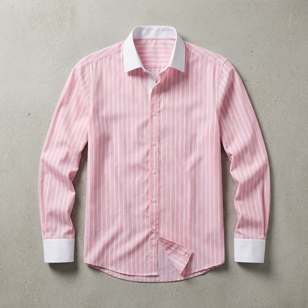 Serafina Cotton Striped Knit Shirt Blouse