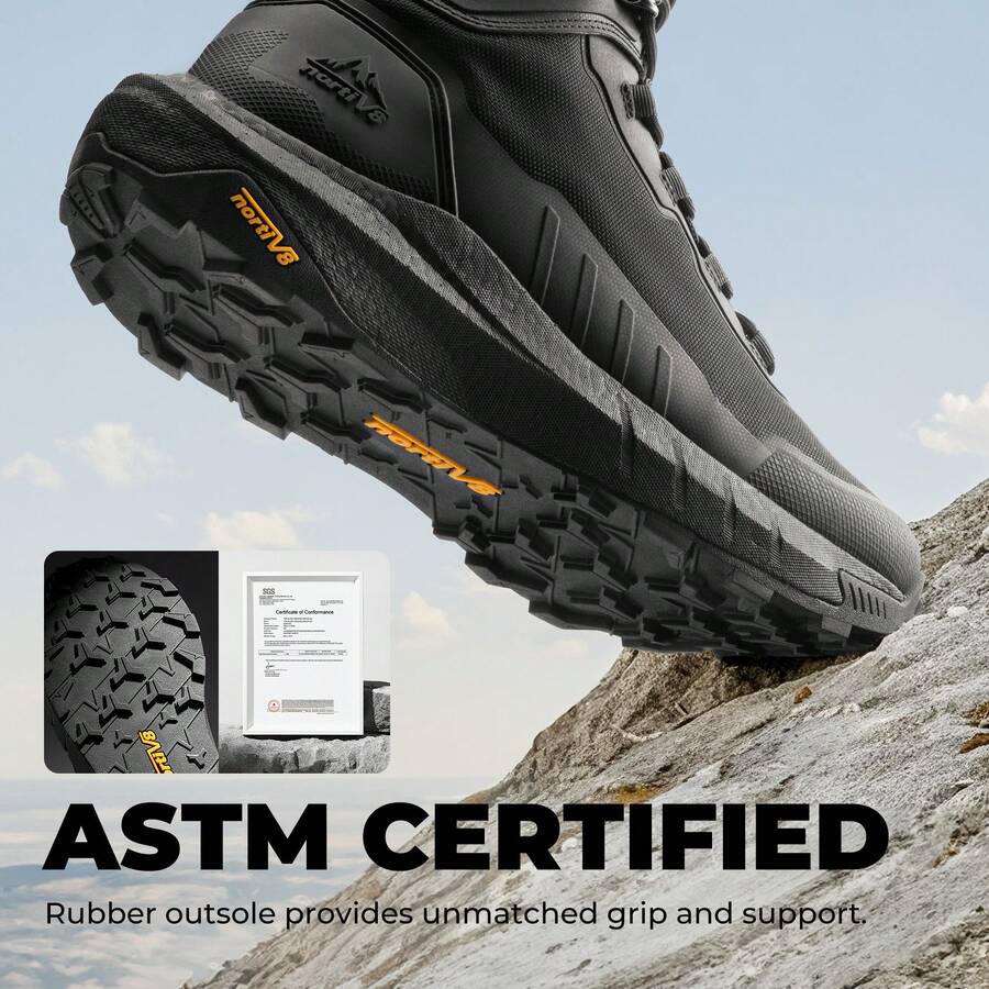 Men’s Hiking Boots Waterproof Outdoor Trekking Walking Boots