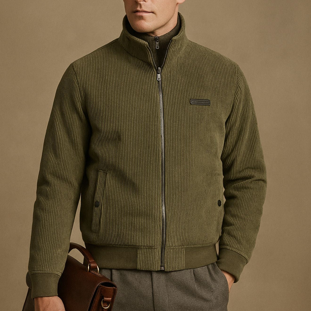Miles Men’s Jacket – Warm Lined Winter Coat