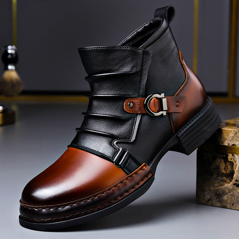 Willson Men’s Genuine Leather Boots – Durable Everyday Footwear