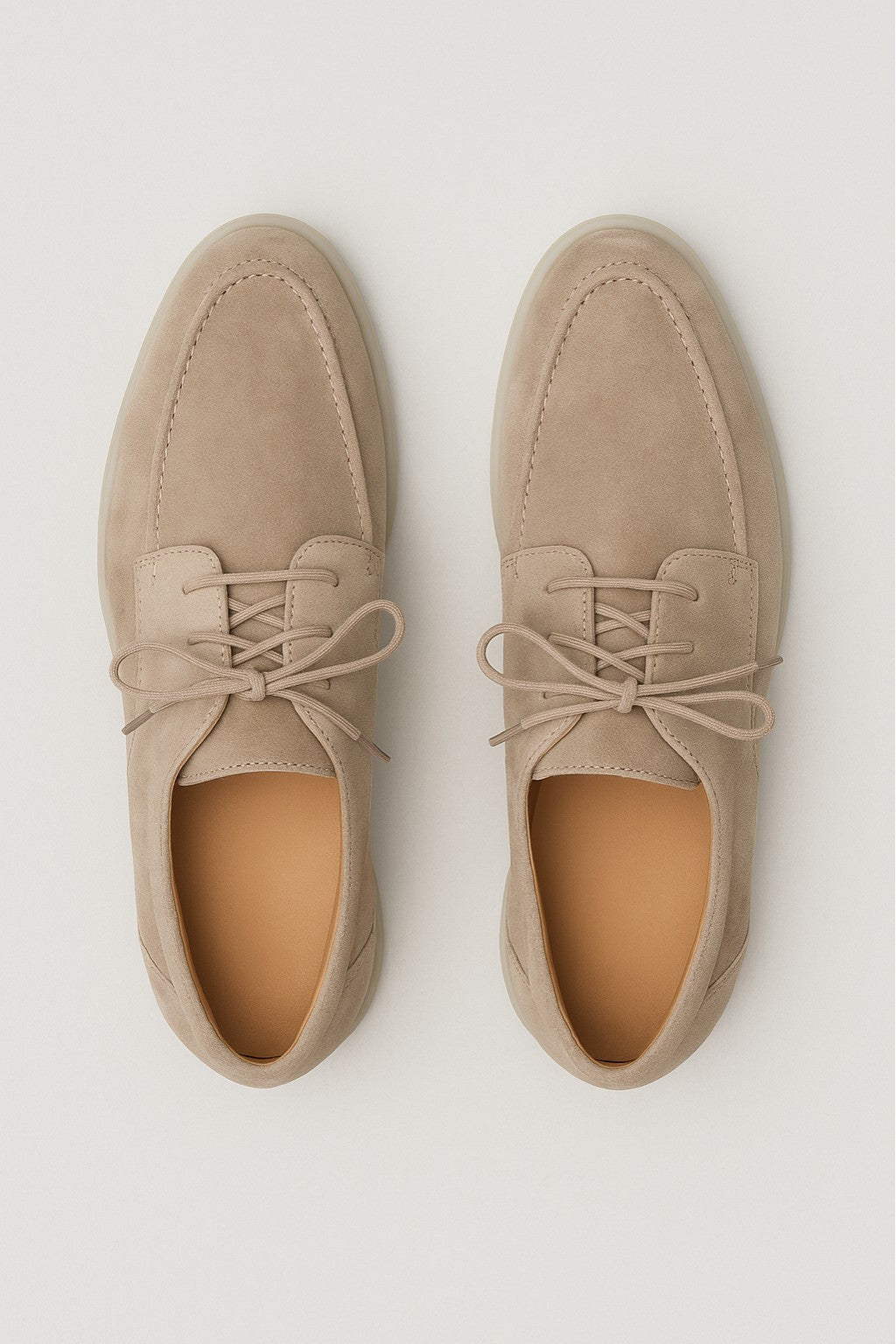 Huco | Men’s Suede Loafers Moccasin Lace Up