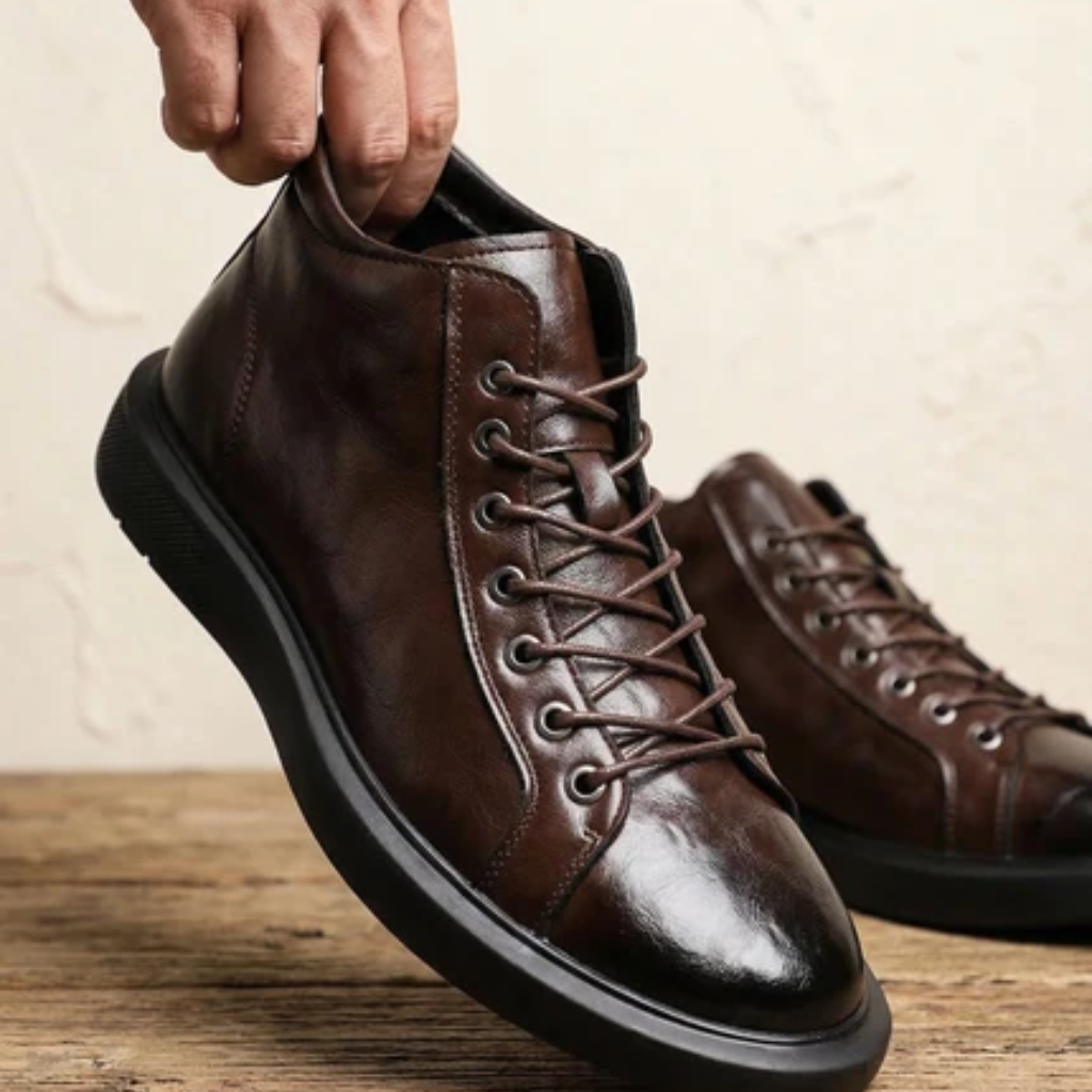 Men’s Ankle Boots Casual Lace Up Dress Shoes Everyday Footwear