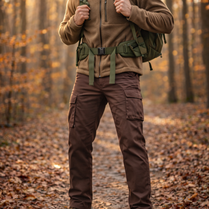 David Brown Insulated Utility Cargo Trousers | Men’s Workwear Pants