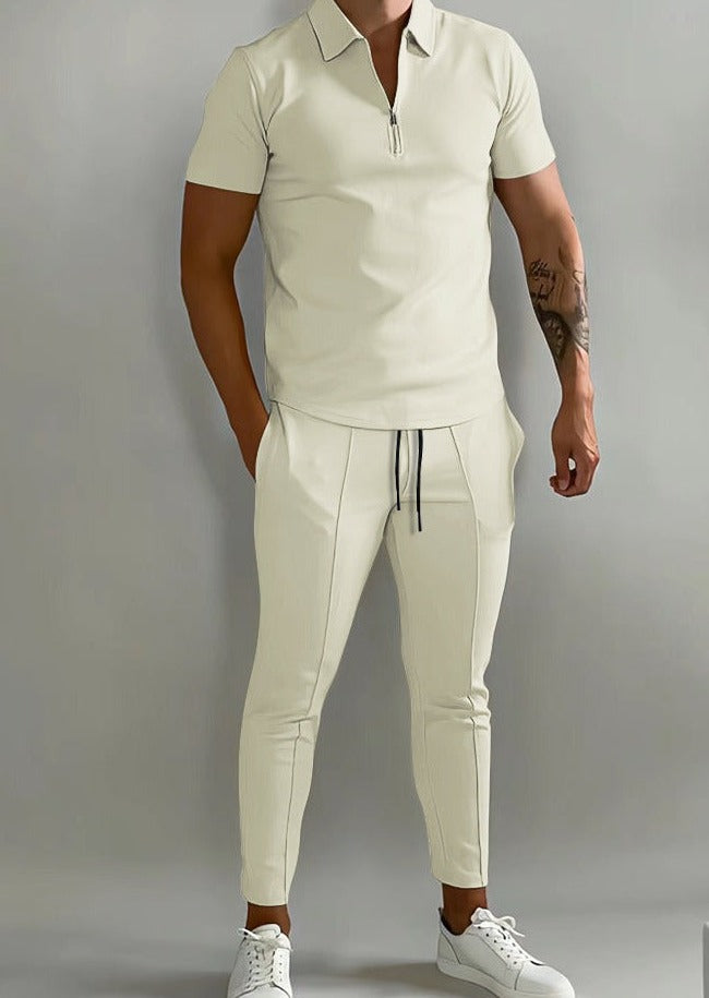 Luxury 2-Piece Men’s Set with Polo and Jogger