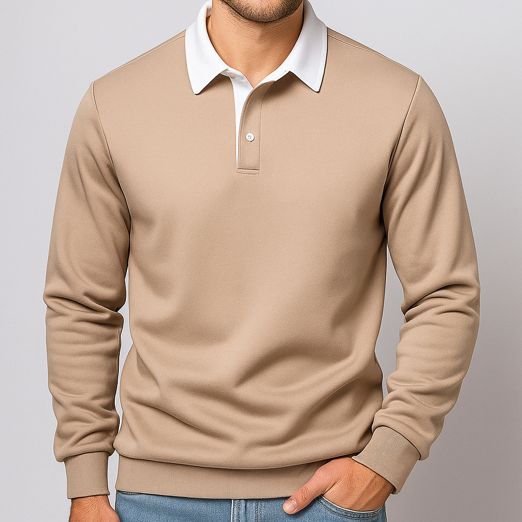Heritage Men Lightweight Collar Sweatshirt - Solorfit