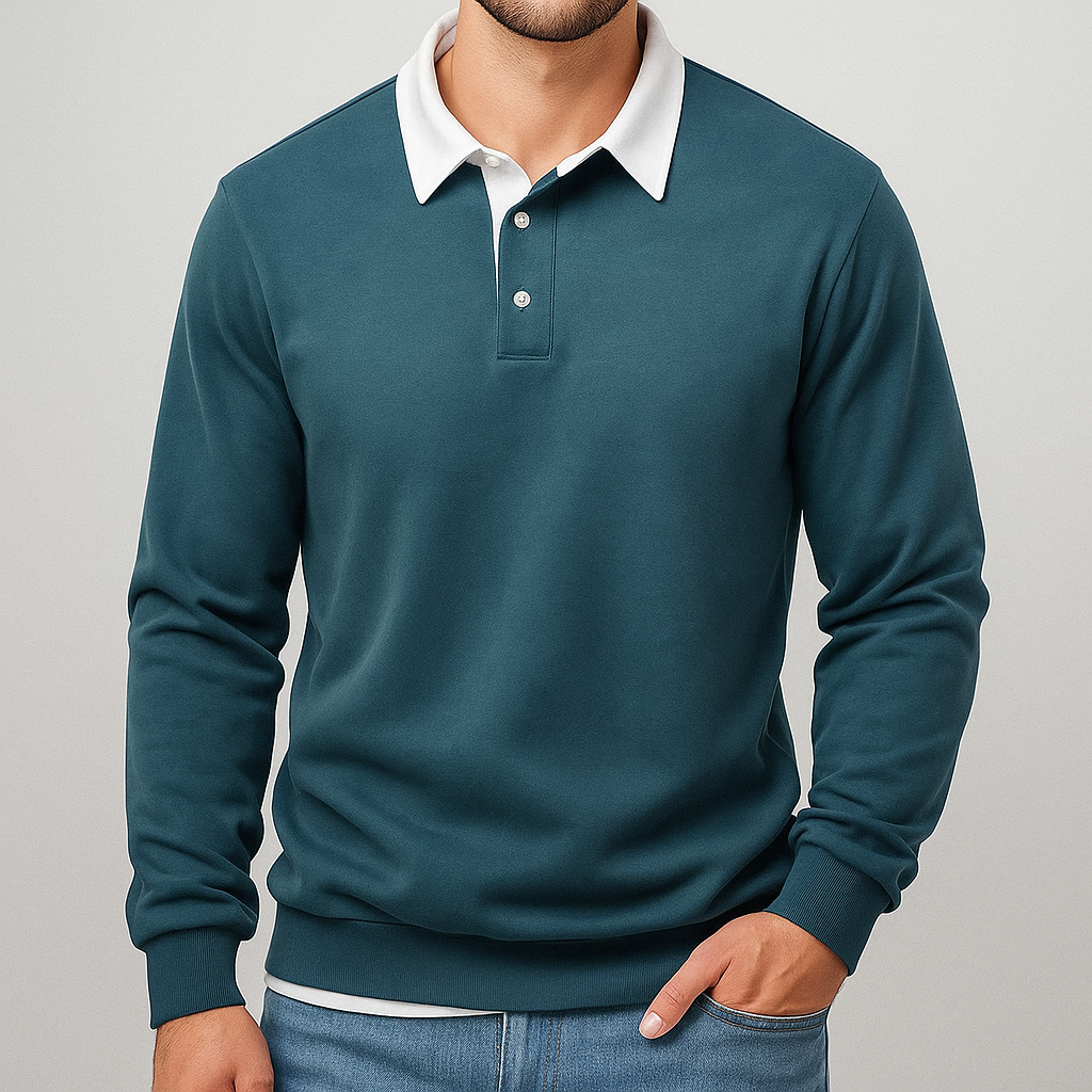 Heritage Men Lightweight Collar Sweatshirt - Solorfit