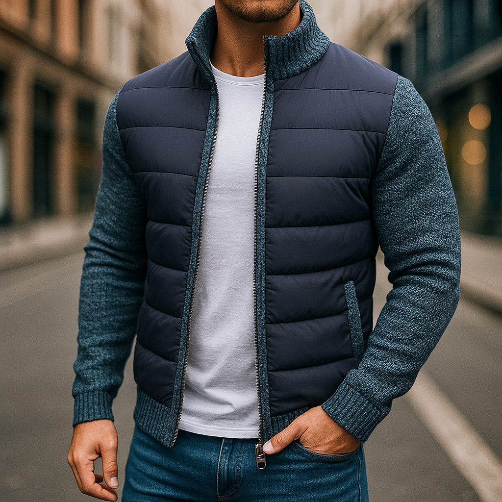 Solorfit - Fleece Zip Puffer Jacket
