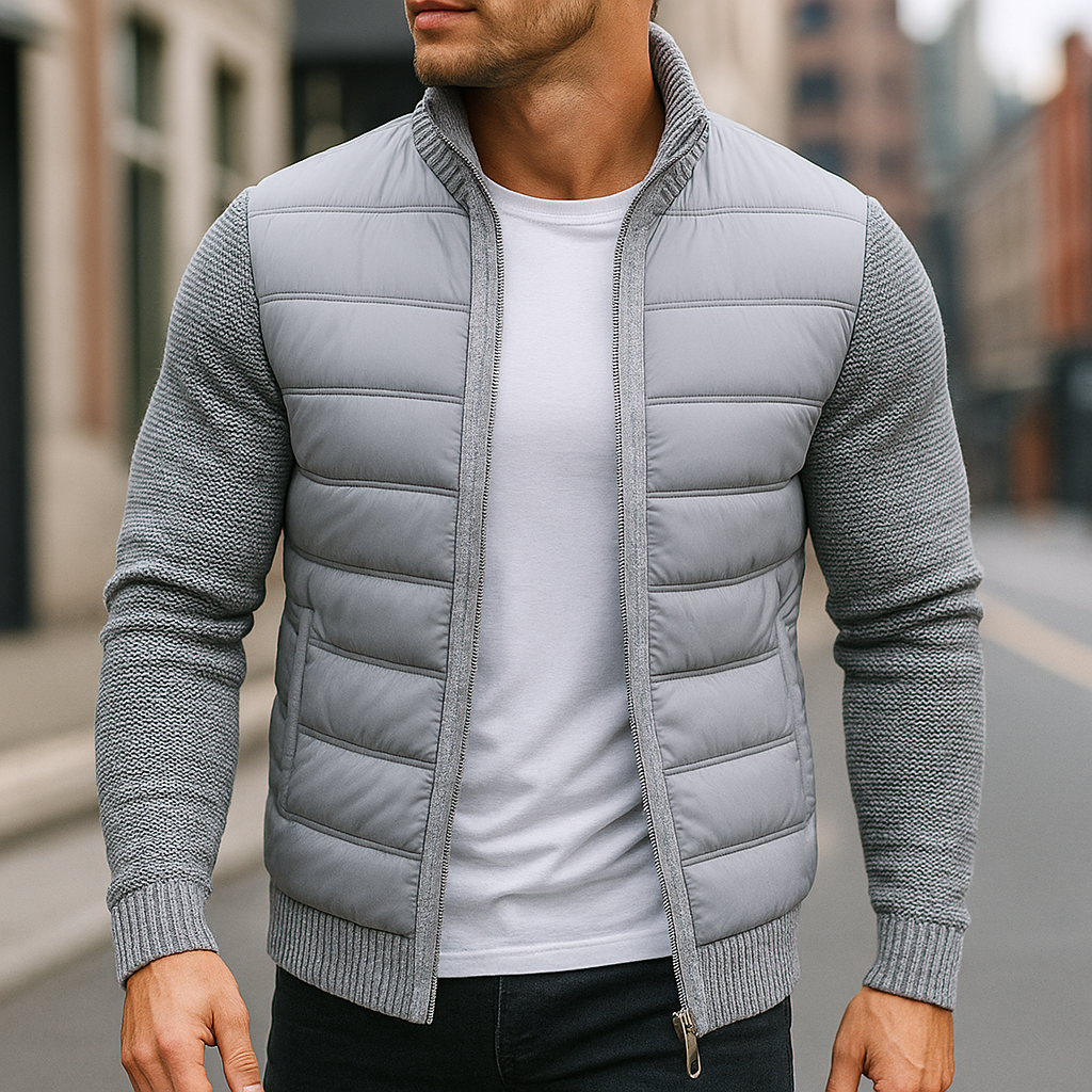 Solorfit - Fleece Zip Puffer Jacket