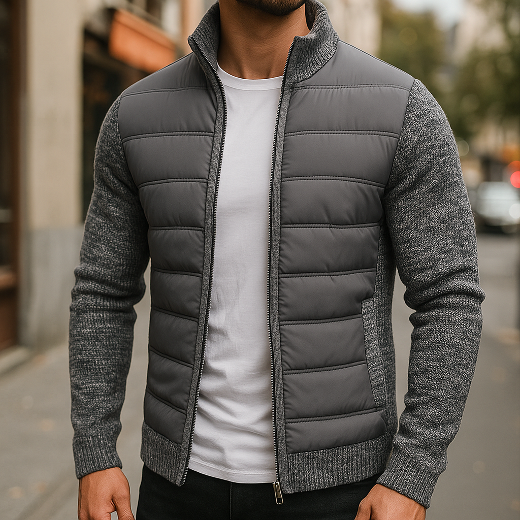 Solorfit - Fleece Zip Puffer Jacket