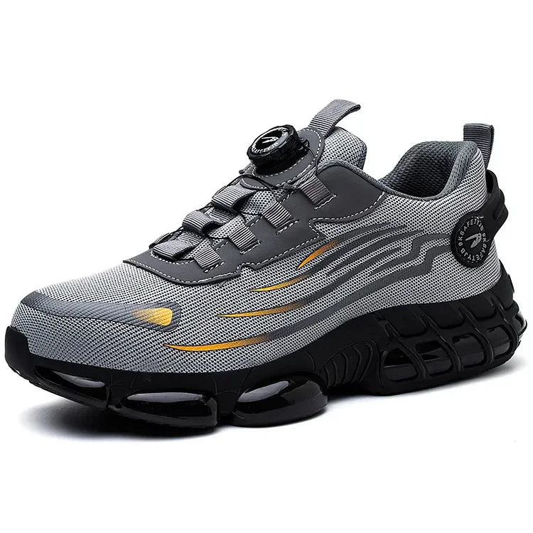 Steel Toe Safety Shoes Outdoor Non-slip Sole Sports Work Shoes - Solorfit