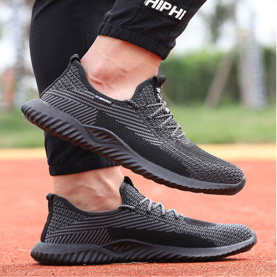 Men’s Slip On Walking Shoes Lightweight Breathable Casual Sneakers