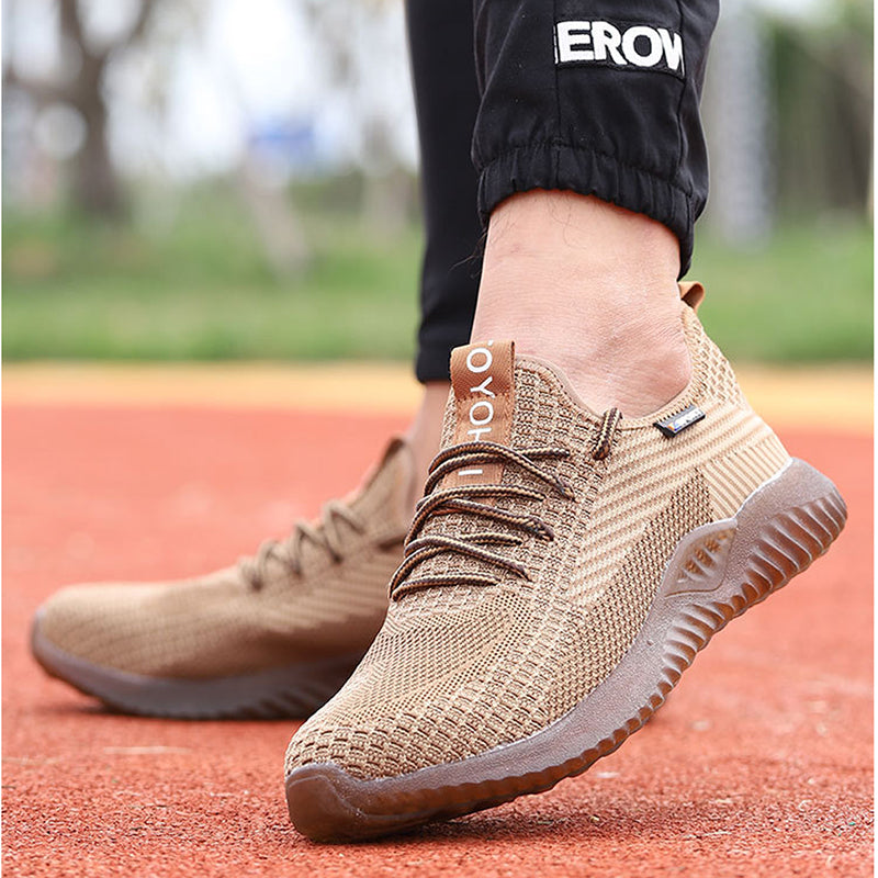 Men’s Slip On Walking Shoes Lightweight Breathable Casual Sneakers
