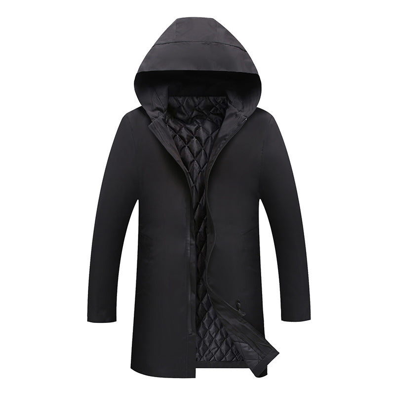 Cole Weatherproof long Coat | Men’s Insulated Winter Outerwear