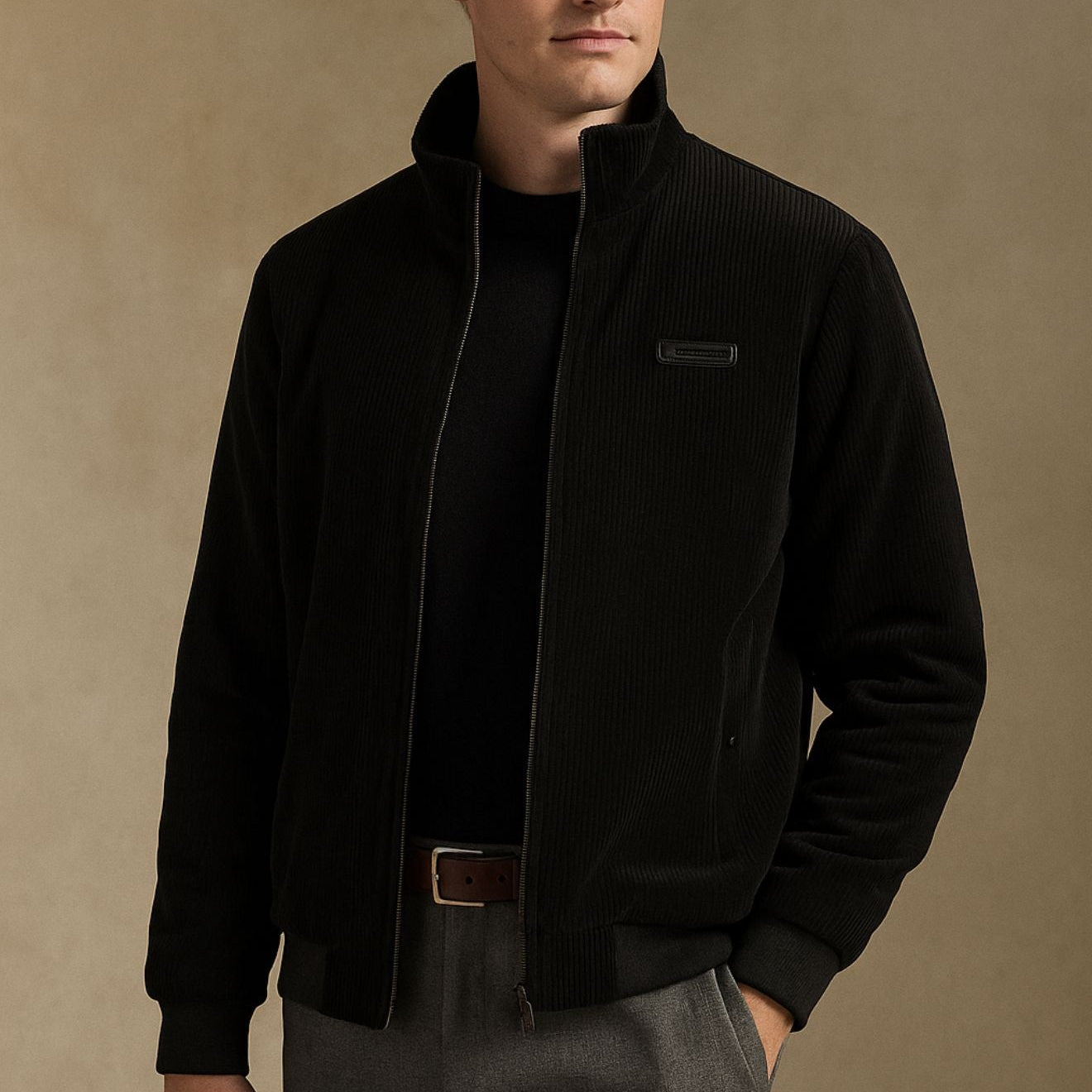 Miles Men’s Jacket – Warm Lined Winter Coat
