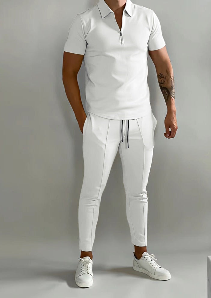 Luxury 2-Piece Men’s Set with Polo and Jogger