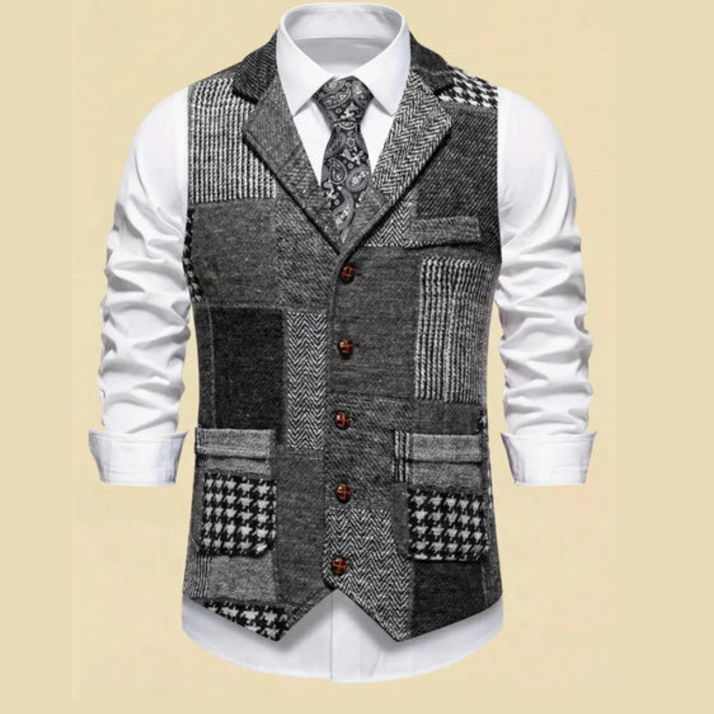 Men’s Formal Vest Suit Waistcoat Casual Dresswear