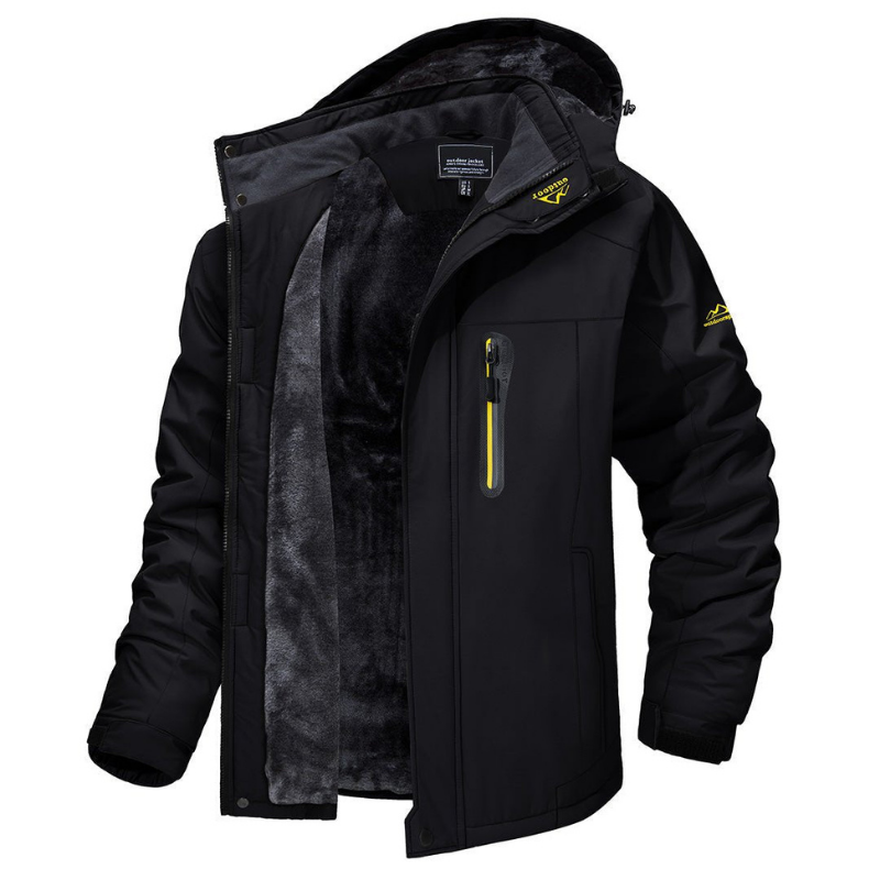 Arvid Men’s Winter Jacket – Warm Padded Casual Coat - Solorfit