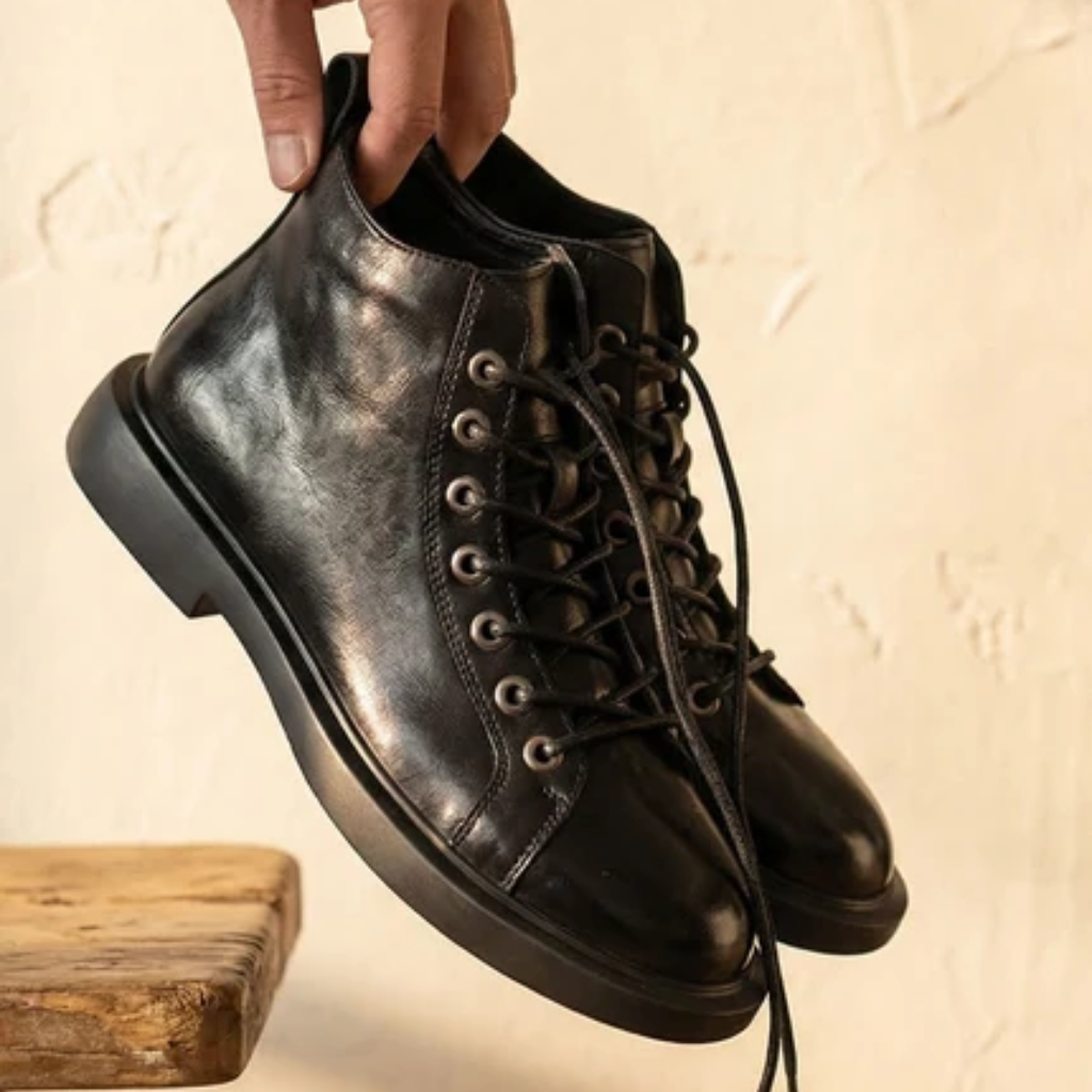 Men’s Ankle Boots Casual Lace Up Dress Shoes Everyday Footwear