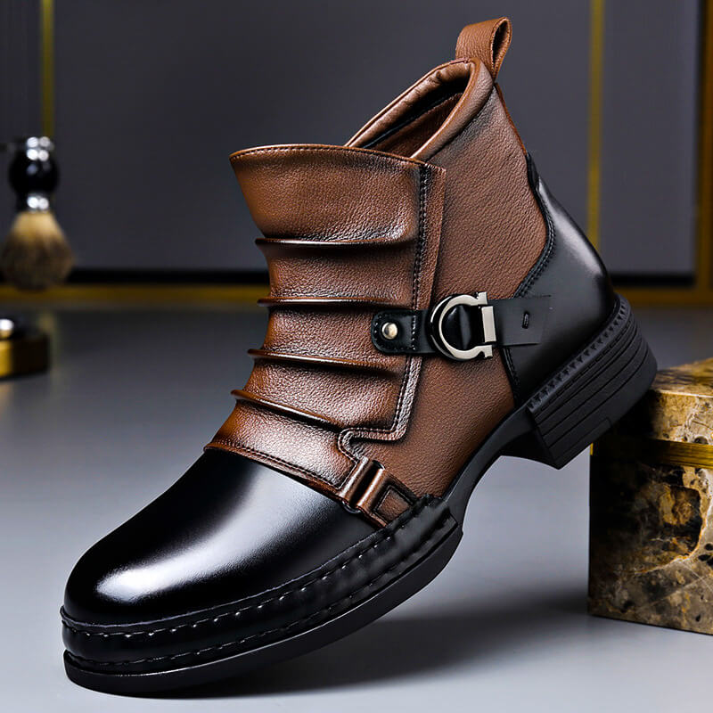 Willson Men’s Genuine Leather Boots – Durable Everyday Footwear