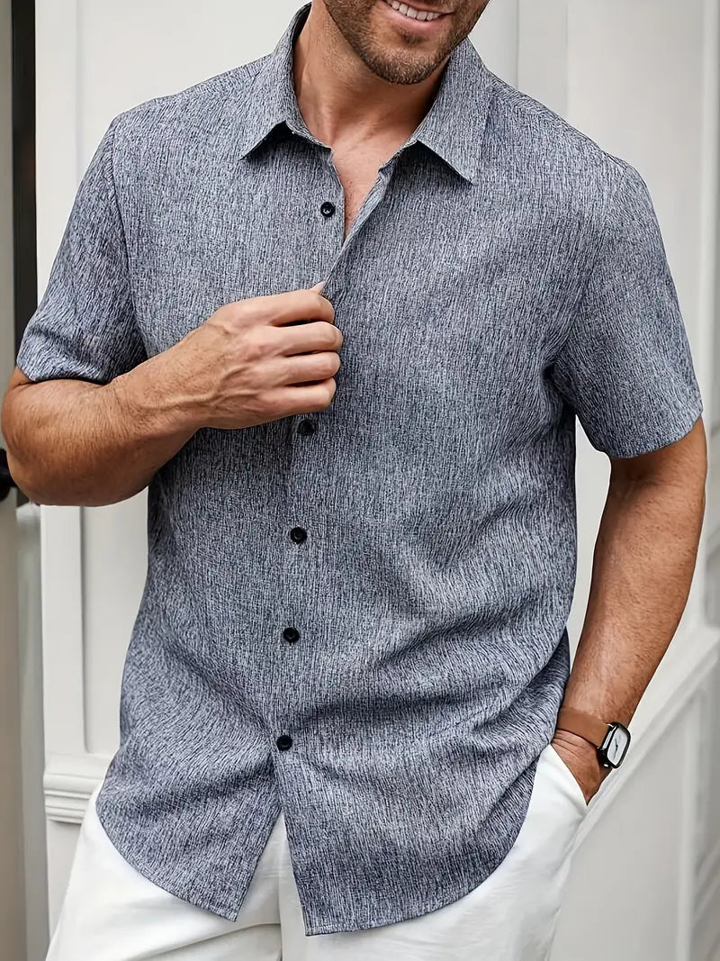 Men’s Lightweight Classic Short Sleeve Shirt – Perfect Summer Top