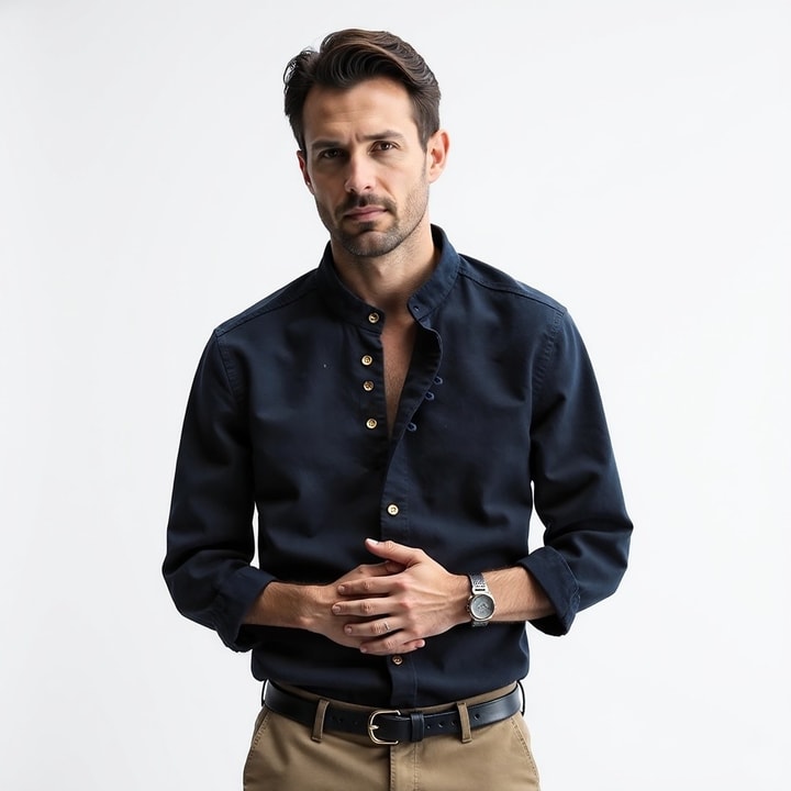 Katana Japanese Shirt for Men – Modern Fit with Traditional Edge
