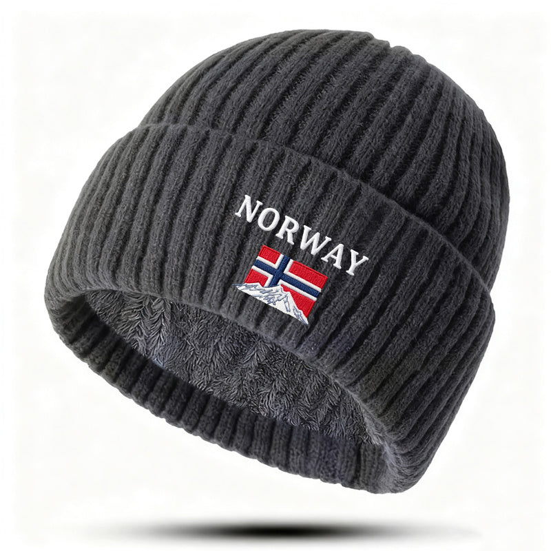 Unisex Winter Beanie Norway Hat Casual Outdoor Warm Cap