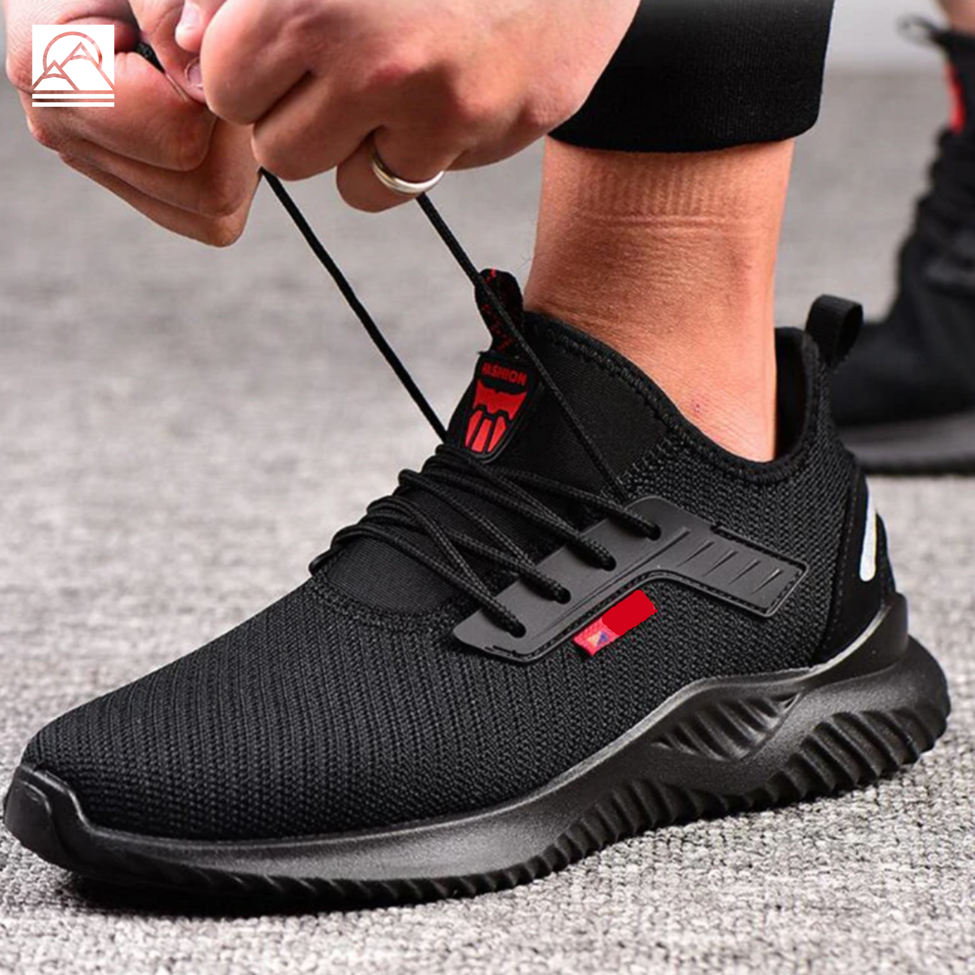 Men’s Lightweight Safety Shoes – Durable Work Footwear with Protective Toe - Solorfit