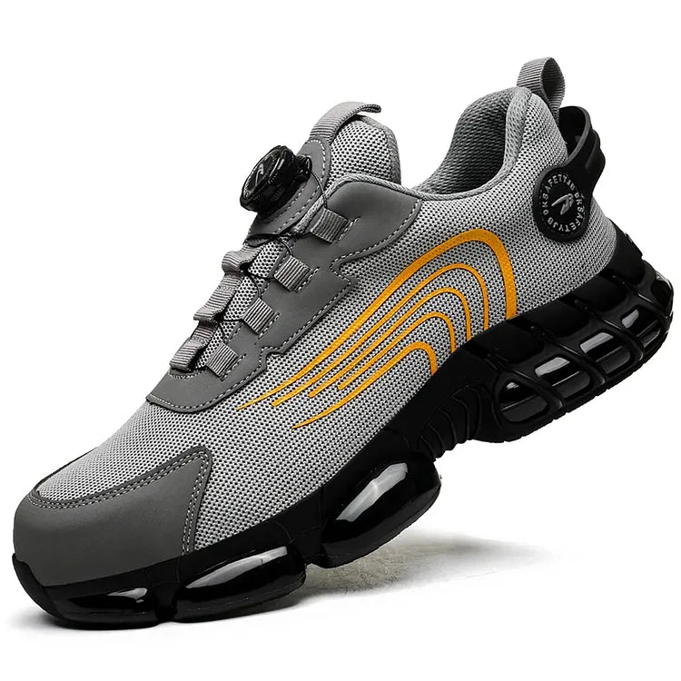 Steel Toe Safety Shoes Outdoor Non-slip Sole Sports Work Shoes - Solorfit