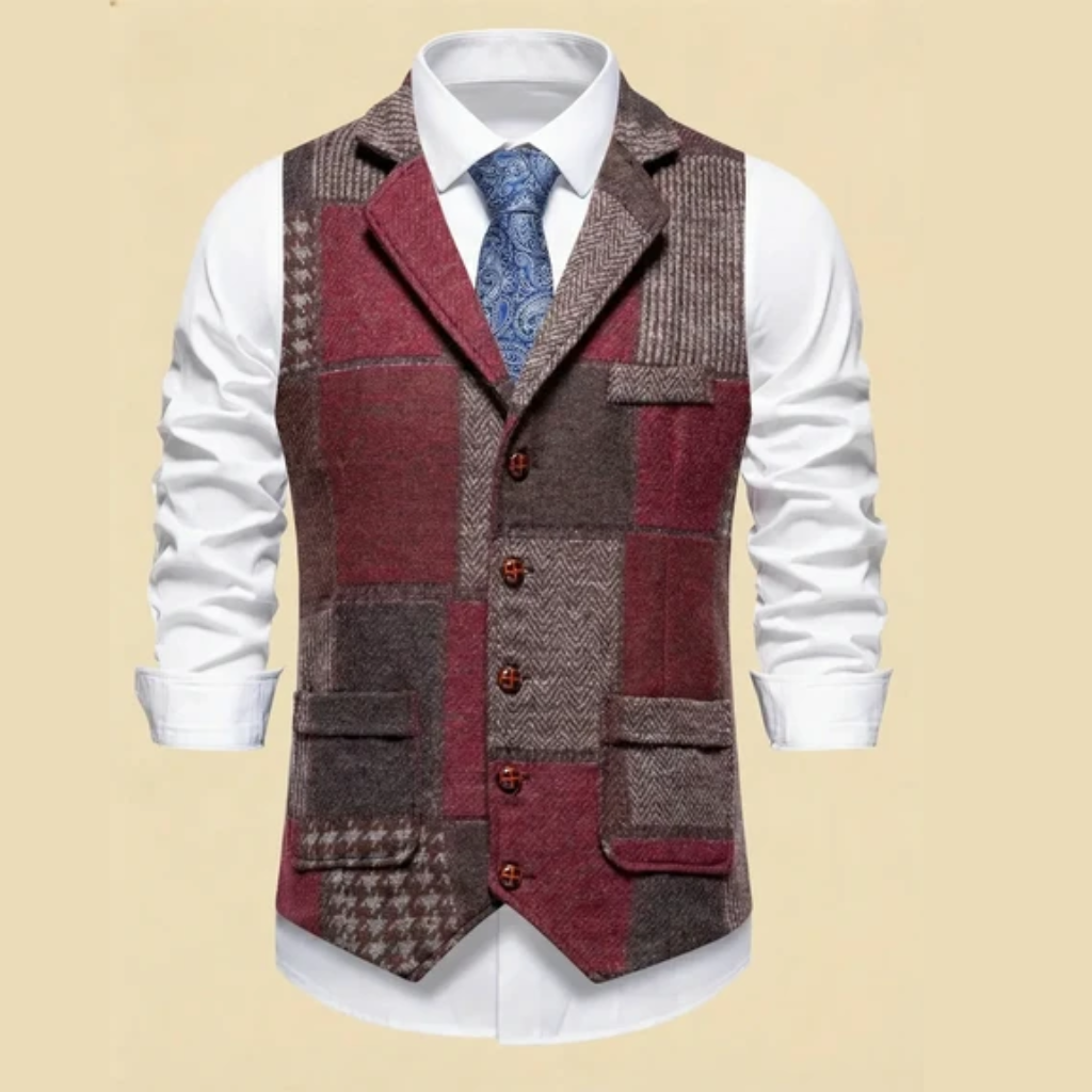 Men’s Formal Vest Suit Waistcoat Casual Dresswear