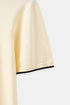 Old Money Contrast Slim Fitted Elegant Summer Sleeveless Polo T-Shirt - Solorfit