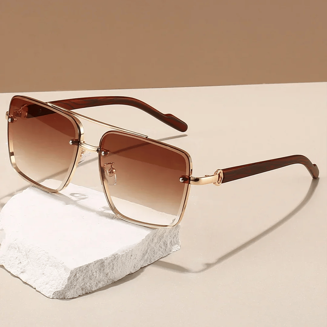 Square Polarized Sunglasses UV Protection Driving Outdoor Fashion Eyewear