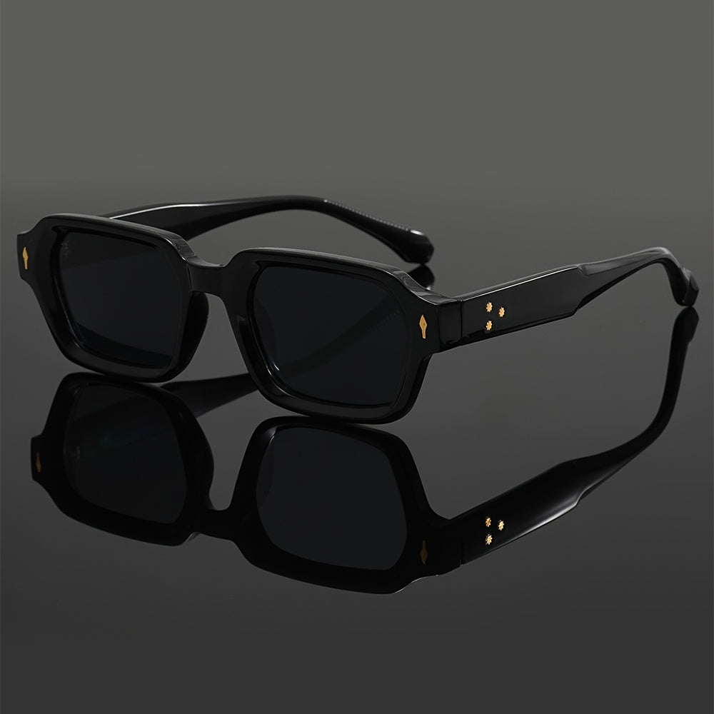 Square Frame Sunglasses UV Protection Fashion Outdoor Eyewear