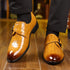 Solorfit | Crocodile-Pattern Slip-On Loafers for Men – Stylish Buckle Details & Tapered Toe - Solorfit