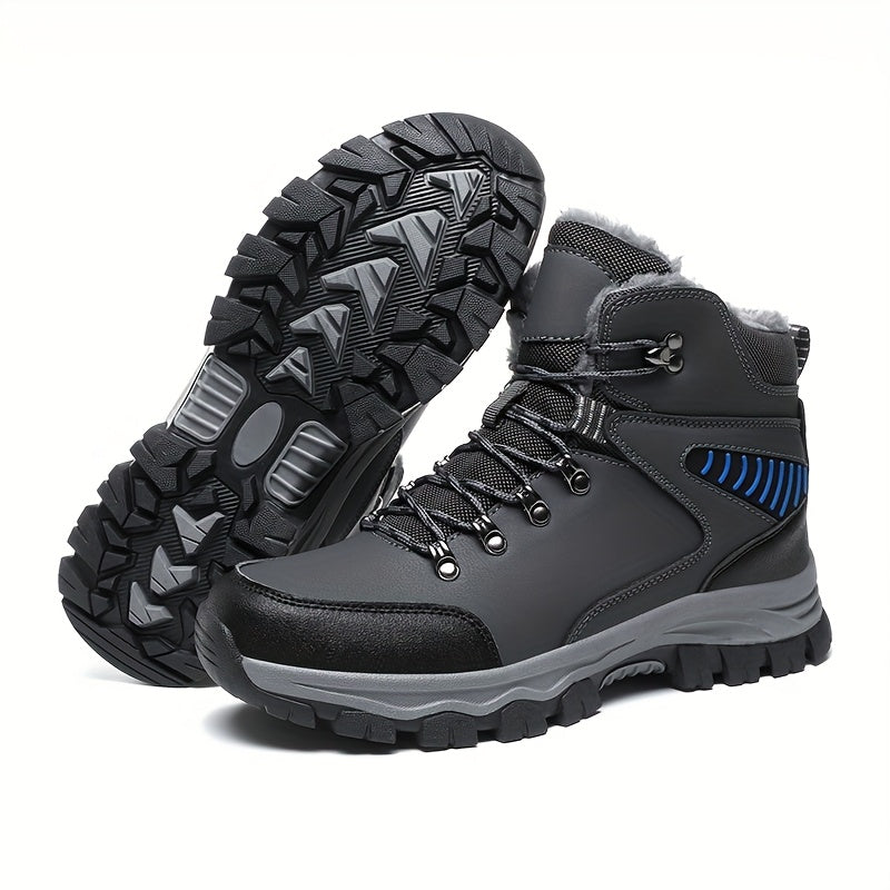 Men’s Hiking Boots Outdoor Walking Shoes Casual Ankle Footwear
