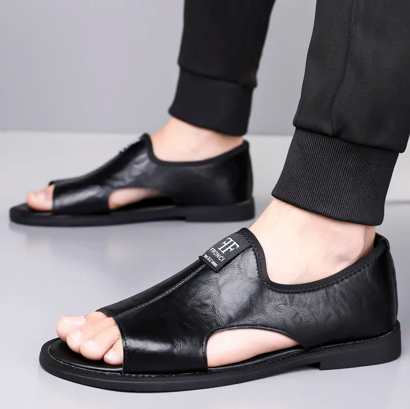 Men’s Slip On Casual Sandals Open Toe Comfortable Summer Shoes
